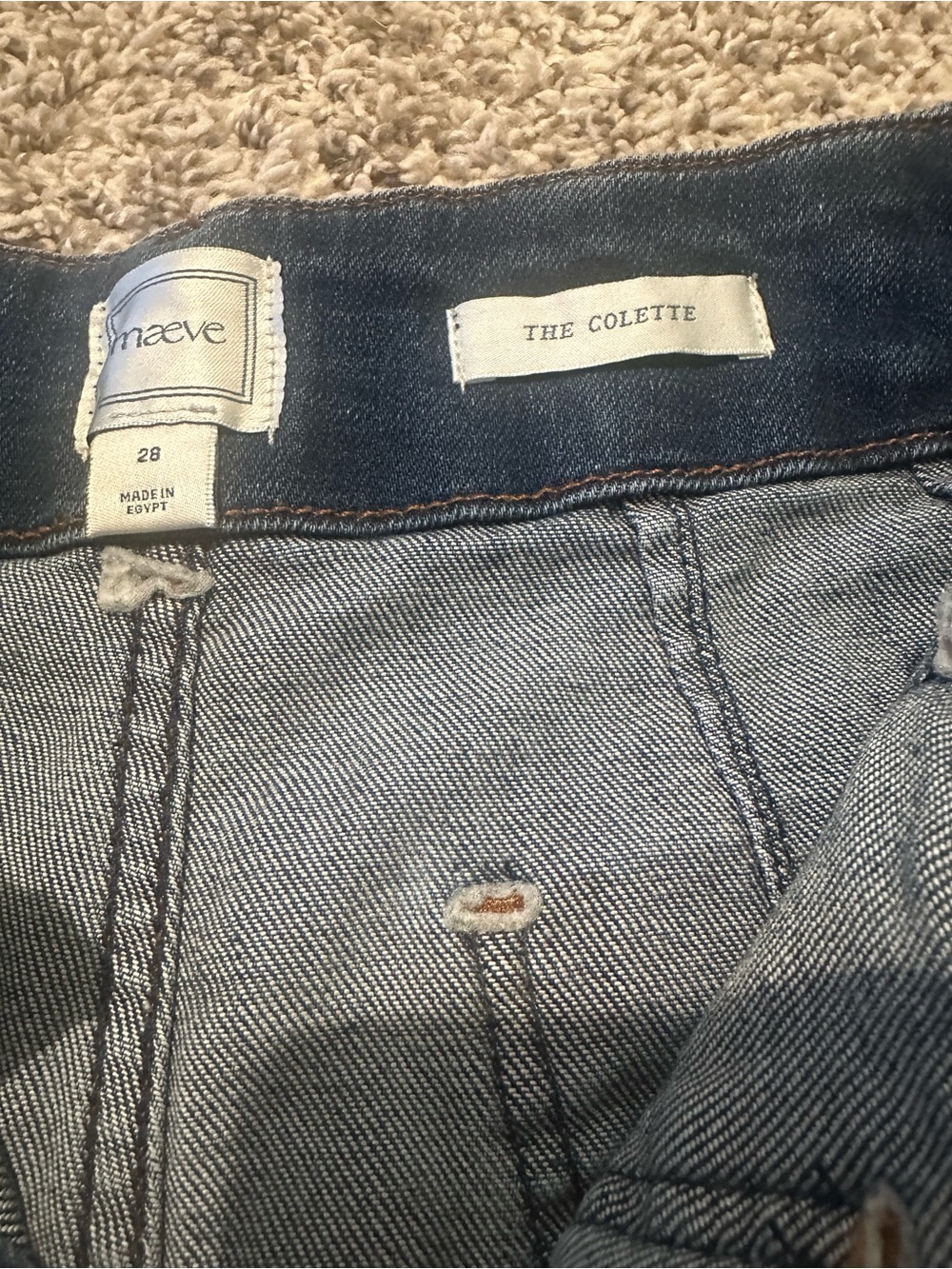 Anthropologie Maeve Colette Full Length Jeans - Picture 7 of 9